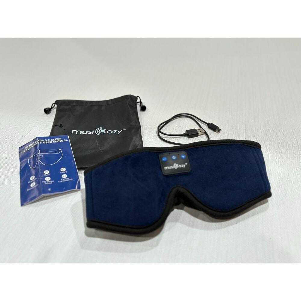 Musicozy wireless sleep headphones bluetooth 5.2 headband